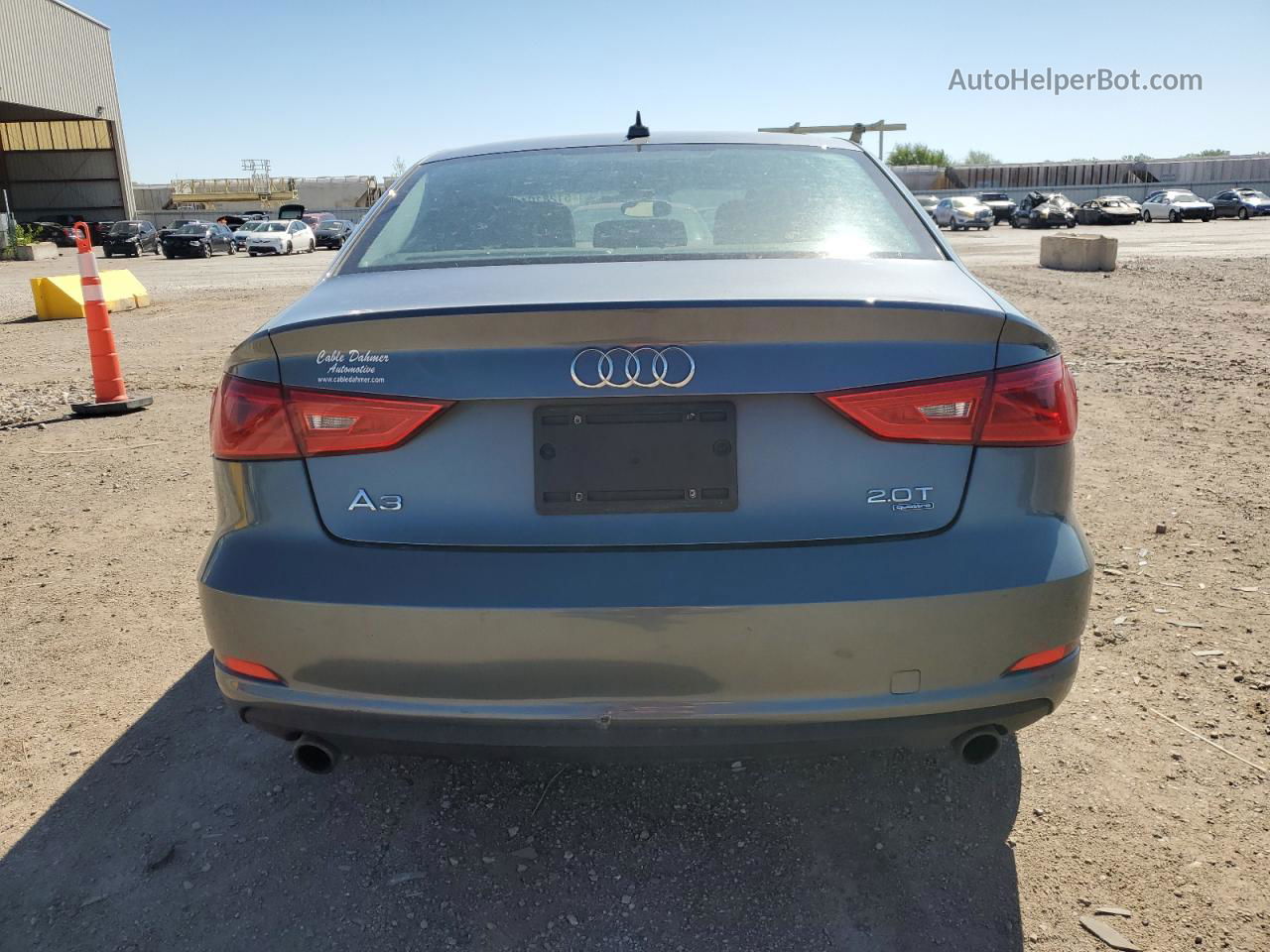 2015 Audi A3 Premium Plus Gray vin: WAUEFGFF0F1020256