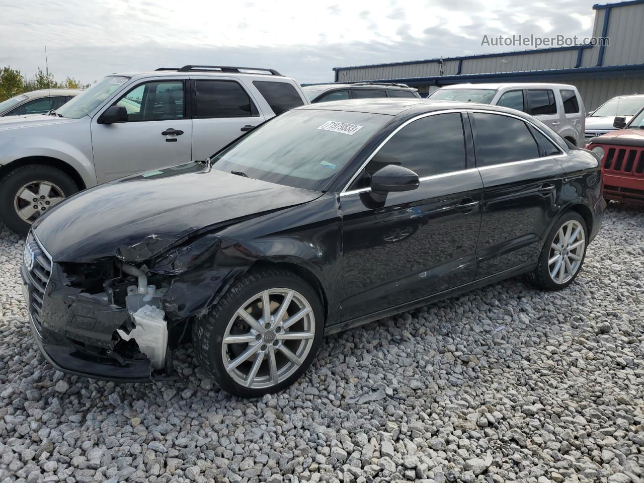 2015 Audi A3 Premium Plus Black vin: WAUEFGFF0F1045111