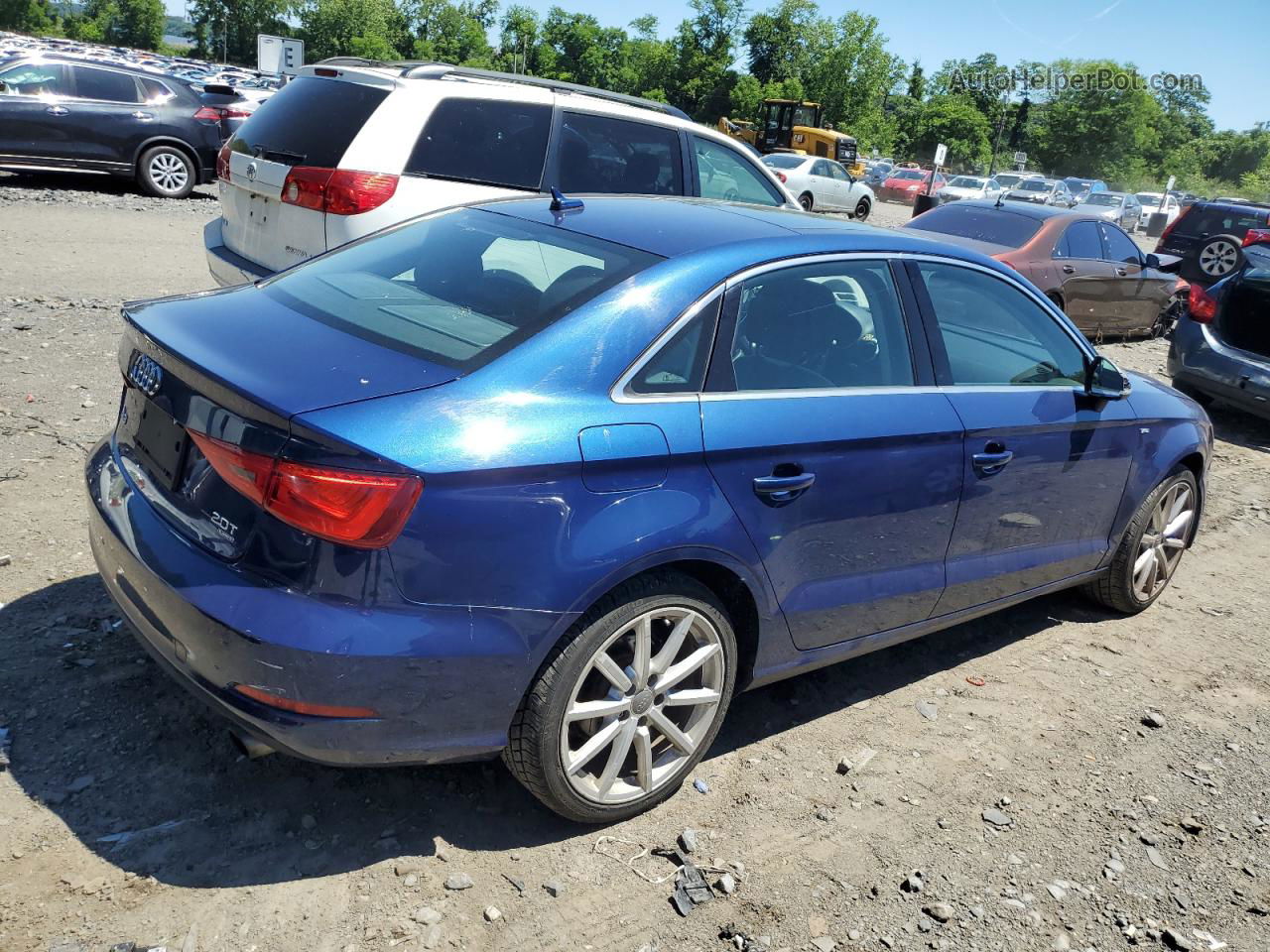 2015 Audi A3 Premium Plus Blue vin: WAUEFGFF1F1008553