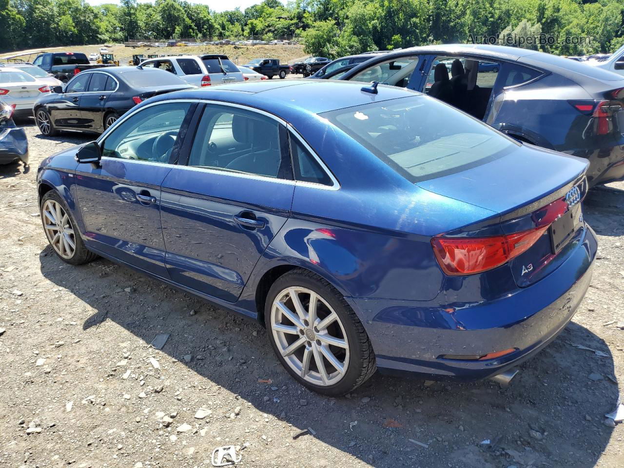 2015 Audi A3 Premium Plus Blue vin: WAUEFGFF1F1008553