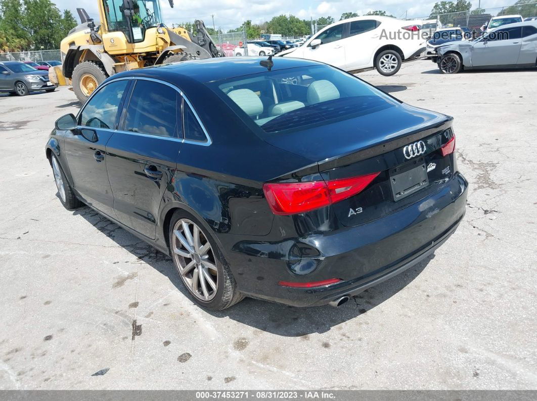 2015 Audi A3 2.0t Premium Plus Black vin: WAUEFGFF1F1021318