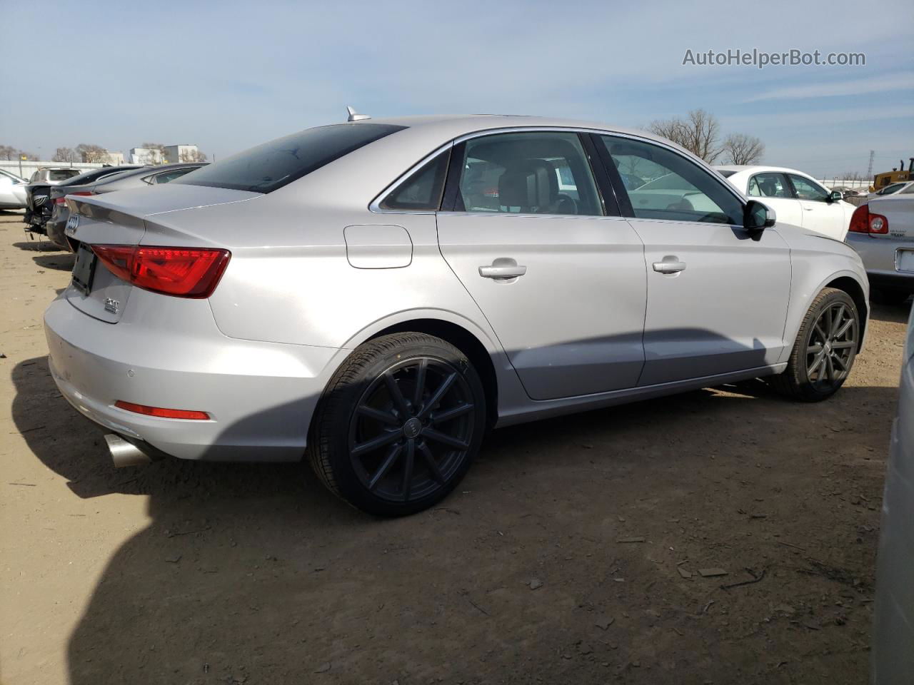 2015 Audi A3 Premium Plus Silver vin: WAUEFGFF2F1086758