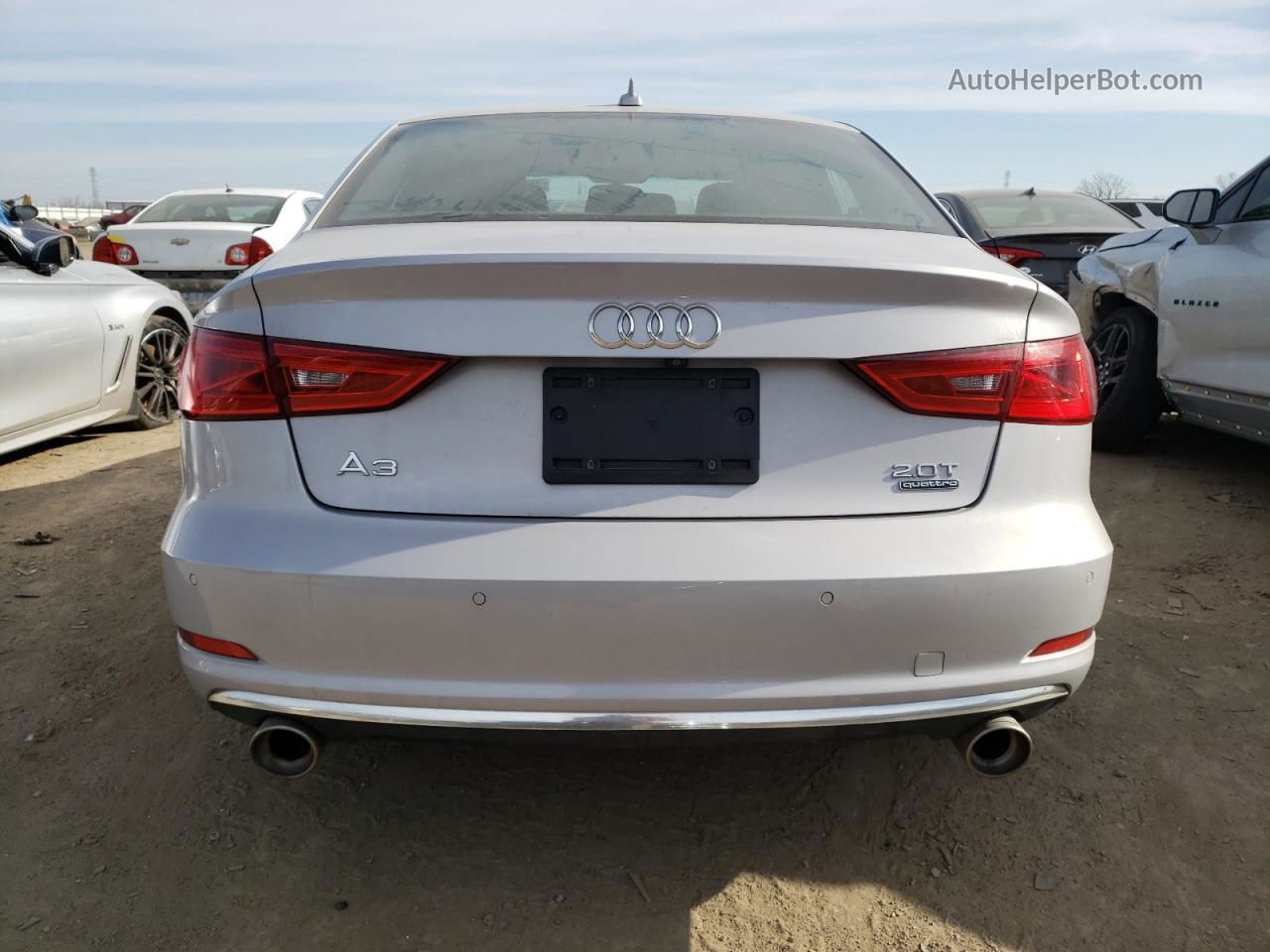 2015 Audi A3 Premium Plus Silver vin: WAUEFGFF2F1086758