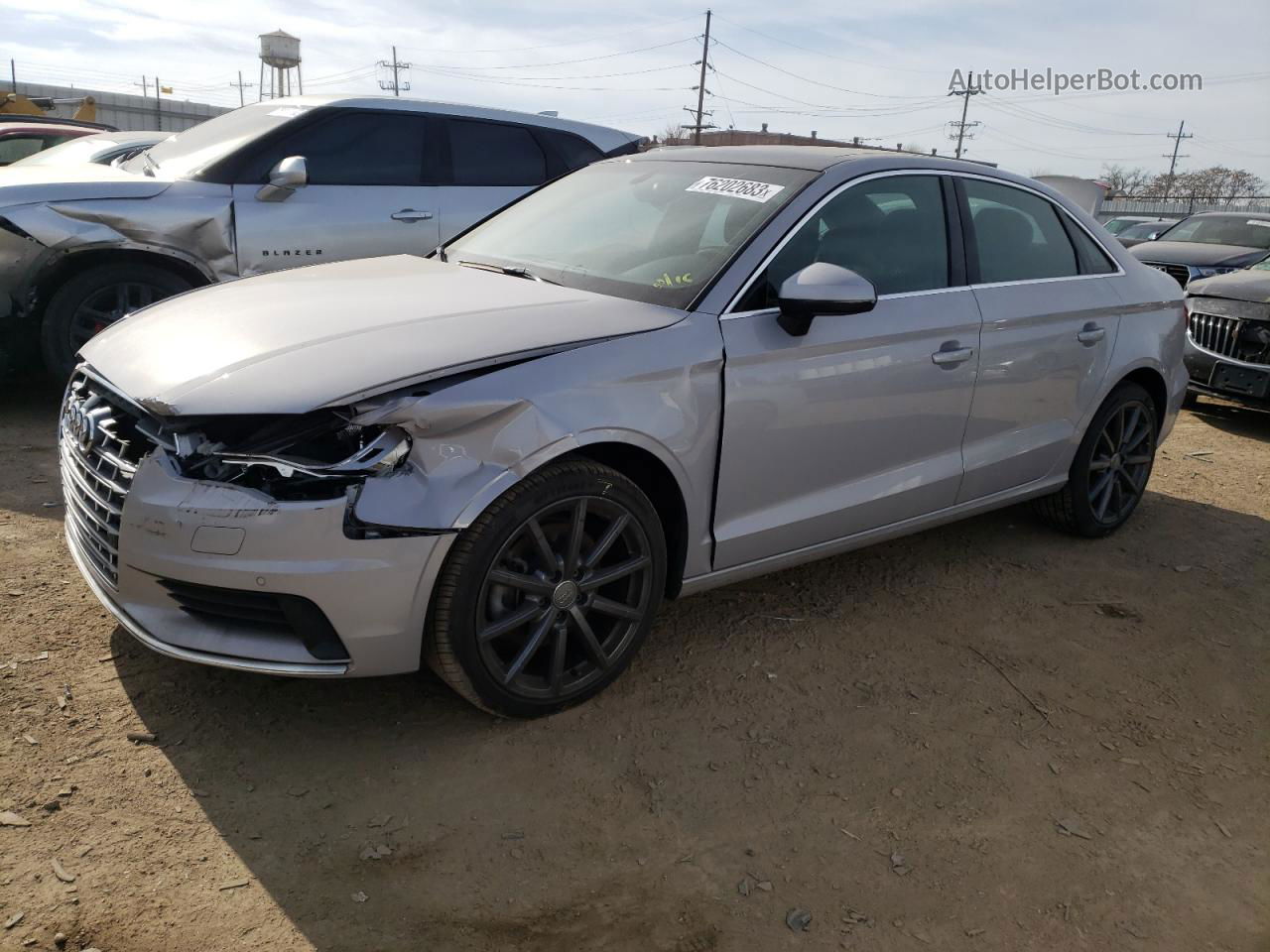 2015 Audi A3 Premium Plus Silver vin: WAUEFGFF2F1086758