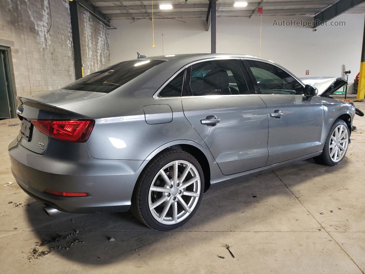 2015 Audi A3 Premium Plus Gray vin: WAUEFGFF3F1019537