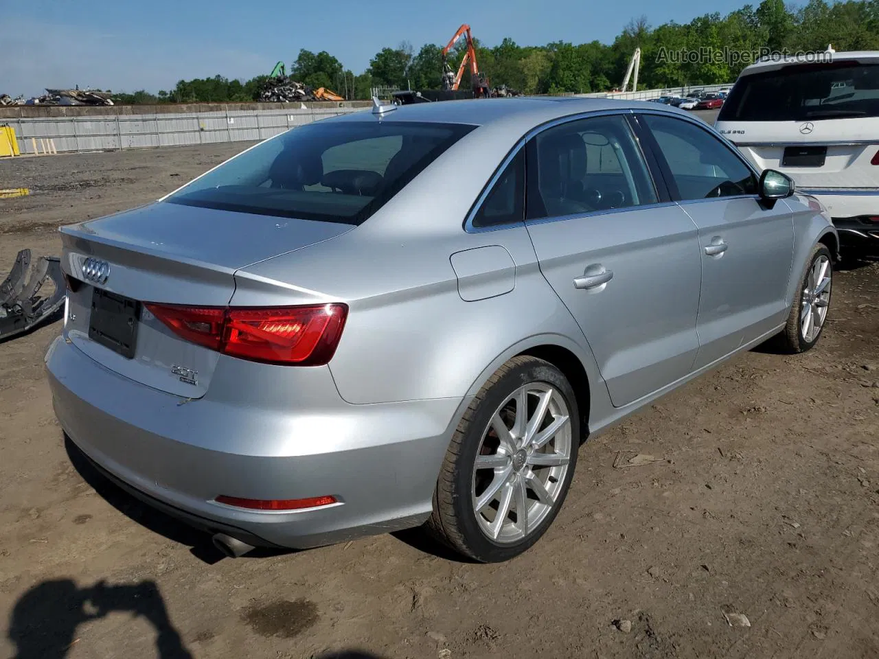 2015 Audi A3 Premium Plus Silver vin: WAUEFGFF5F1006546