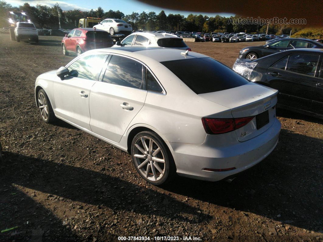 2015 Audi A3 2.0t Premium Plus White vin: WAUEFGFF6F1015269