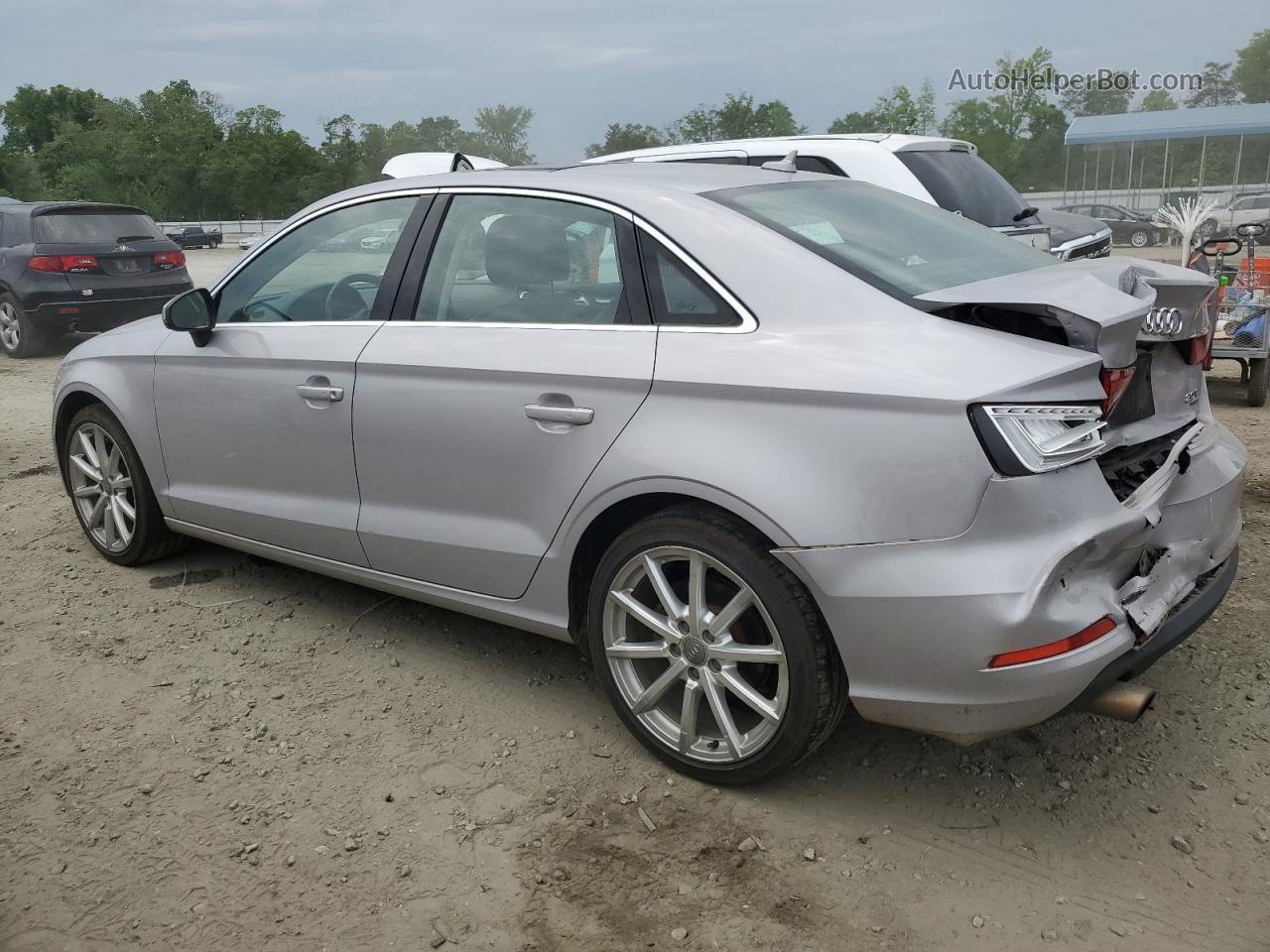 2015 Audi A3 Premium Plus Silver vin: WAUEFGFF6F1038955