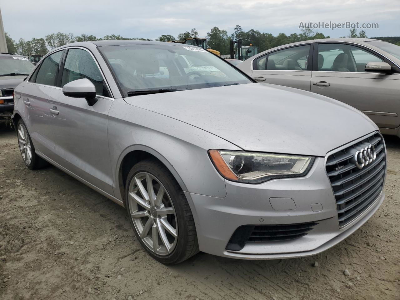 2015 Audi A3 Premium Plus Silver vin: WAUEFGFF6F1038955