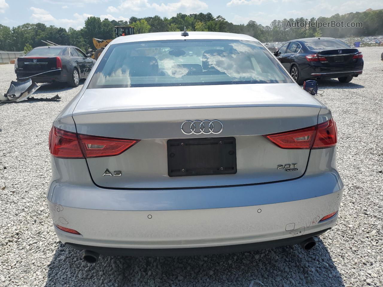 2015 Audi A3 Premium Plus Silver vin: WAUEFGFF6F1040866