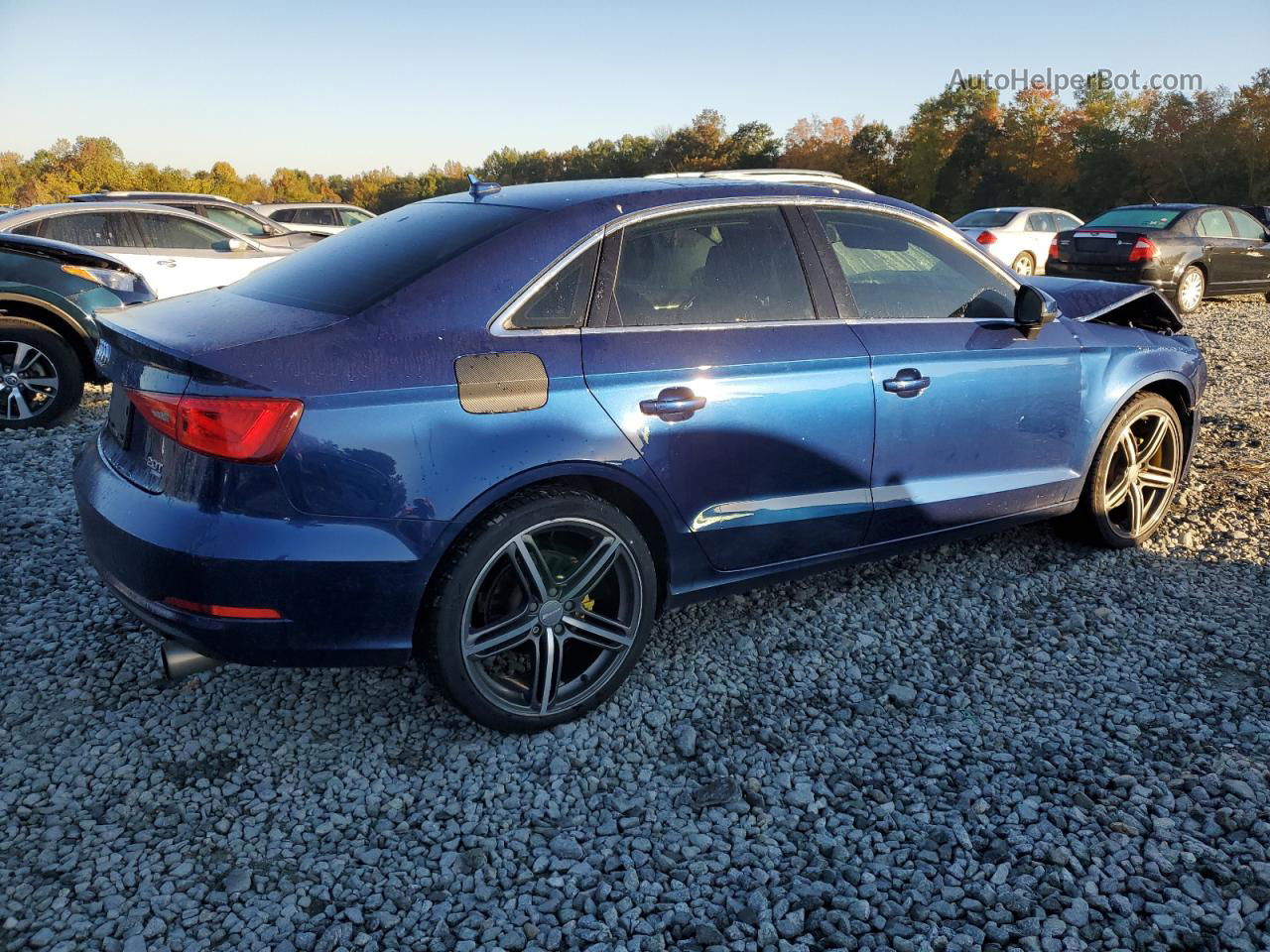 2015 Audi A3 Premium Plus Blue vin: WAUEFGFF7F1006662