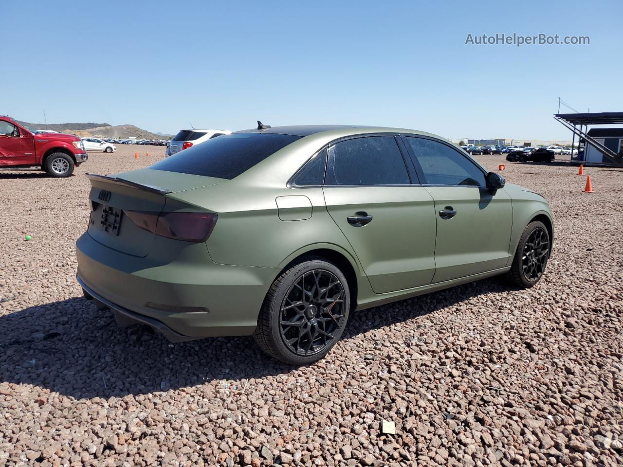 2015 Audi A3 Premium Plus Green vin: WAUEFGFF7F1015071