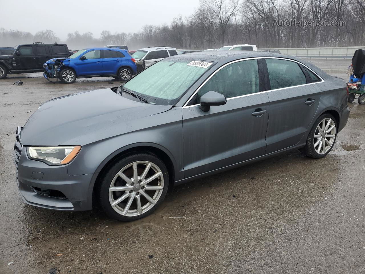 2015 Audi A3 Premium Plus Gray vin: WAUEFGFF7F1017421