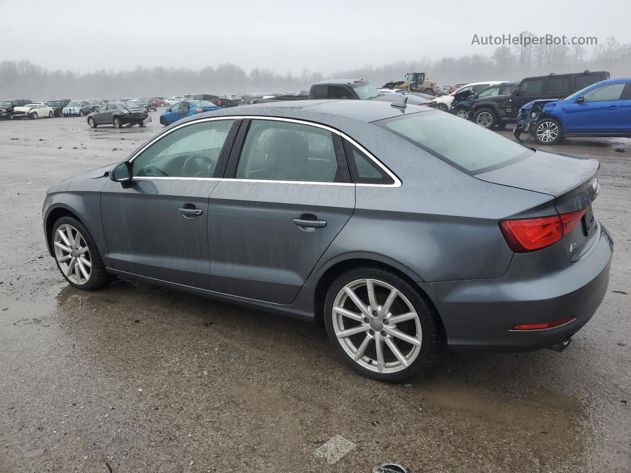 2015 Audi A3 Premium Plus Gray vin: WAUEFGFF7F1017421