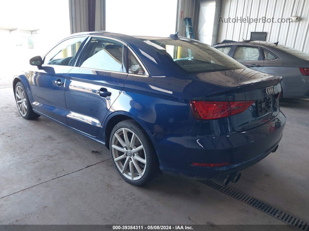 2015 Audi A3 2.0t Premium Синий vin: WAUEFGFF8F1008842