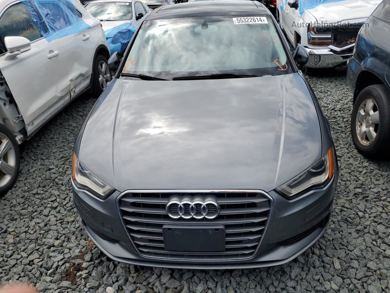 2015 Audi A3 Premium Plus Gray vin: WAUEFGFF8F1017704