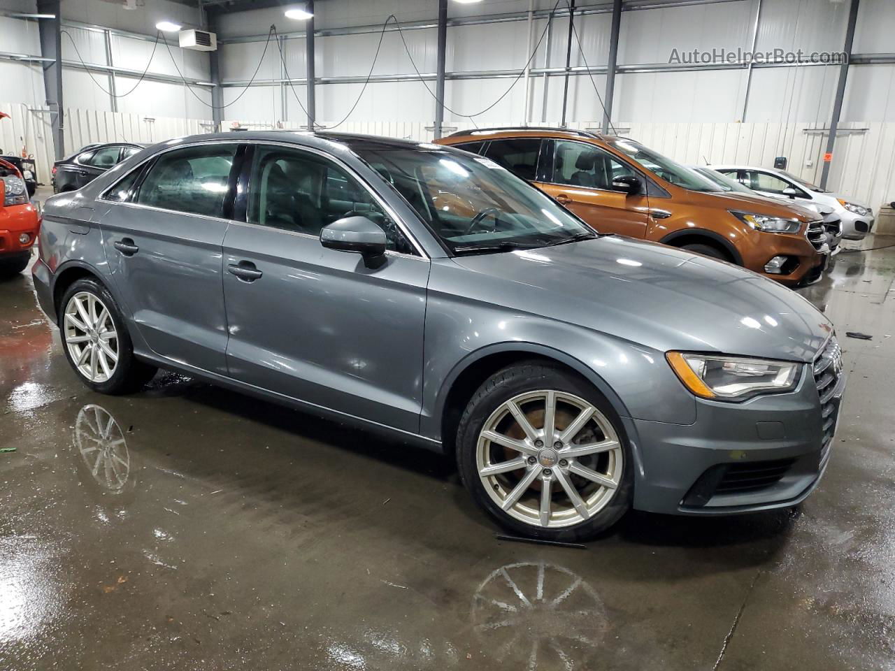 2015 Audi A3 Premium Plus Gray vin: WAUEFGFF8F1017704