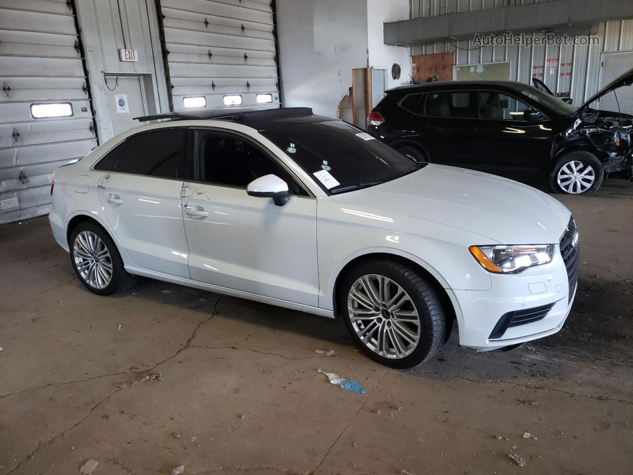 2015 Audi A3 Premium Plus White vin: WAUEFGFF9F1080925