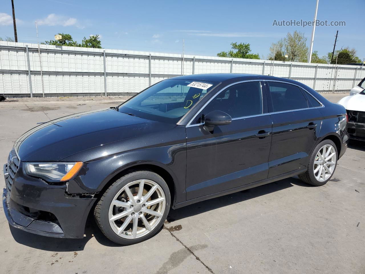 2015 Audi A3 Premium Plus Black vin: WAUEFGFFXF1010768