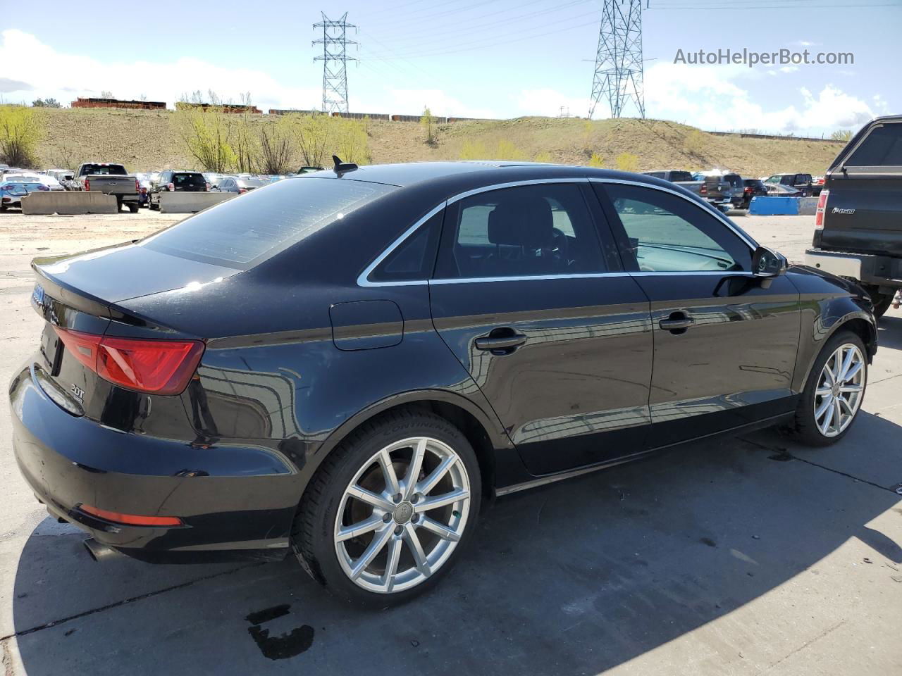 2015 Audi A3 Premium Plus Black vin: WAUEFGFFXF1010768