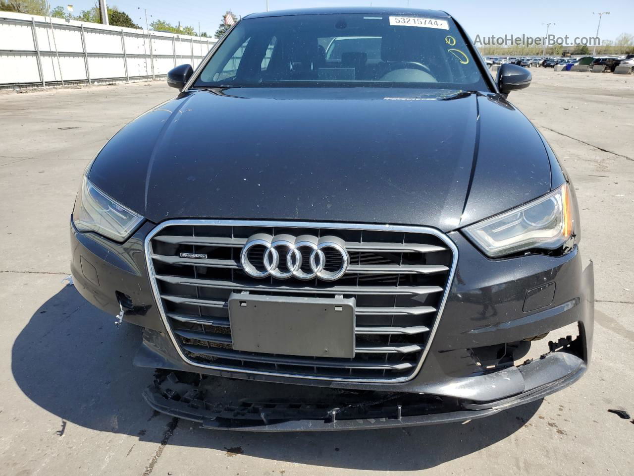 2015 Audi A3 Premium Plus Black vin: WAUEFGFFXF1010768