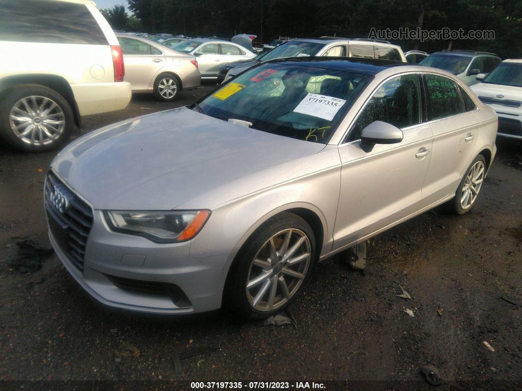 2015 Audi A3 2.0t Premium Plus Silver vin: WAUEFGFFXF1043060