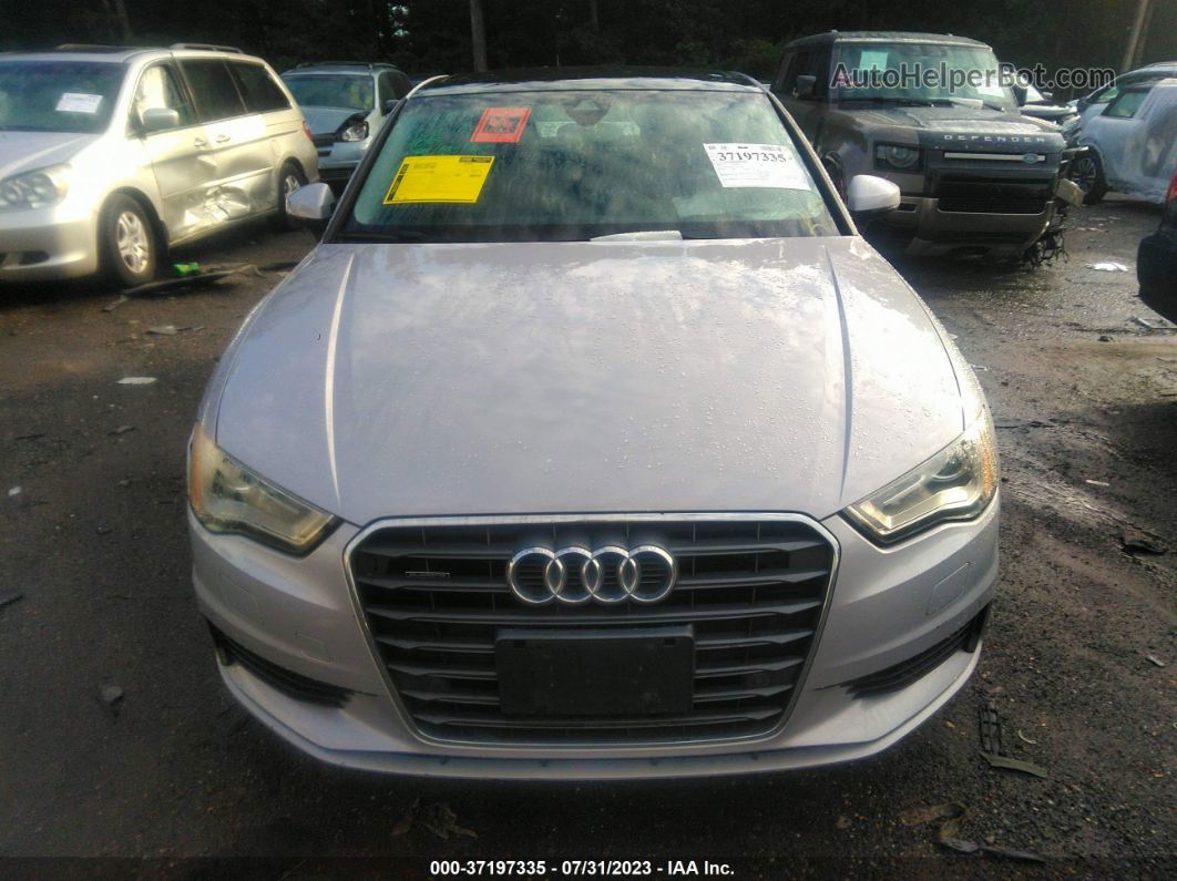 2015 Audi A3 2.0t Premium Plus Silver vin: WAUEFGFFXF1043060