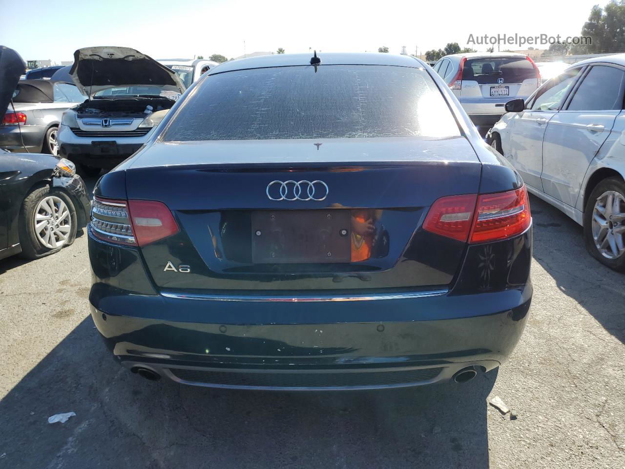 2011 Audi A6 Premium Plus Blue vin: WAUEKAFB7BN043090