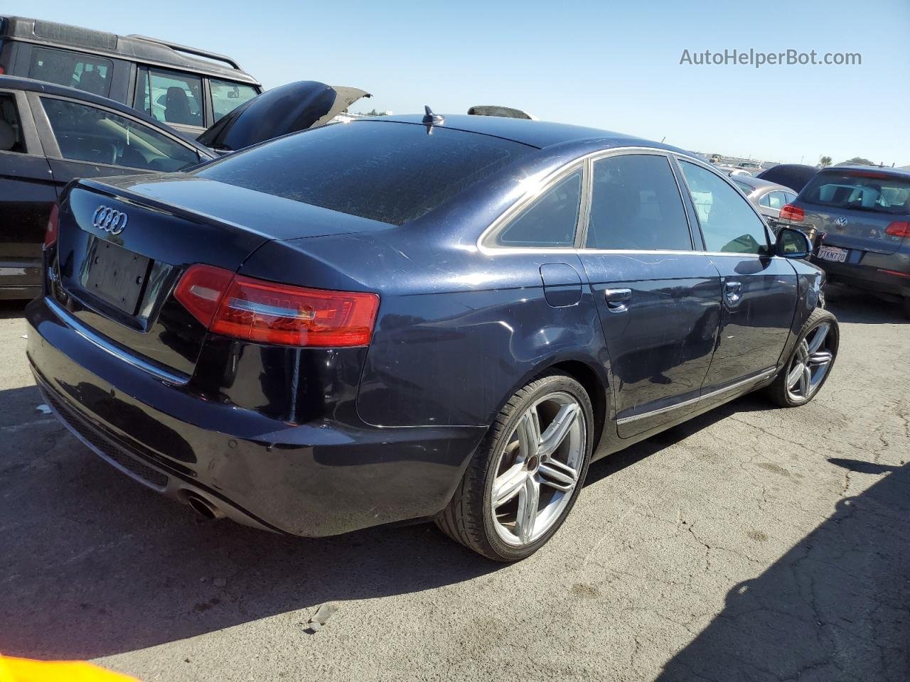 2011 Audi A6 Premium Plus Blue vin: WAUEKAFB7BN043090