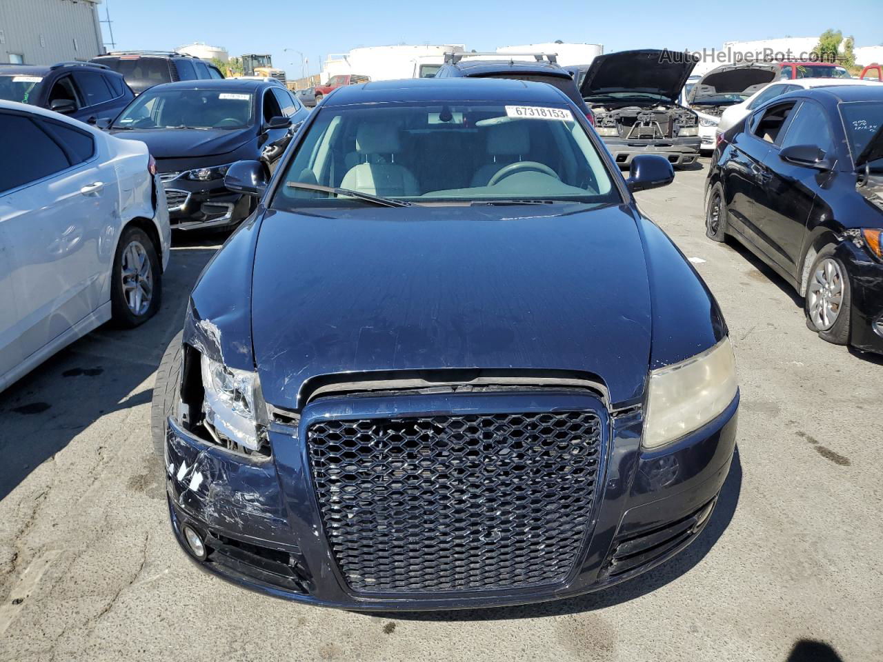 2011 Audi A6 Premium Plus Blue vin: WAUEKAFB7BN043090