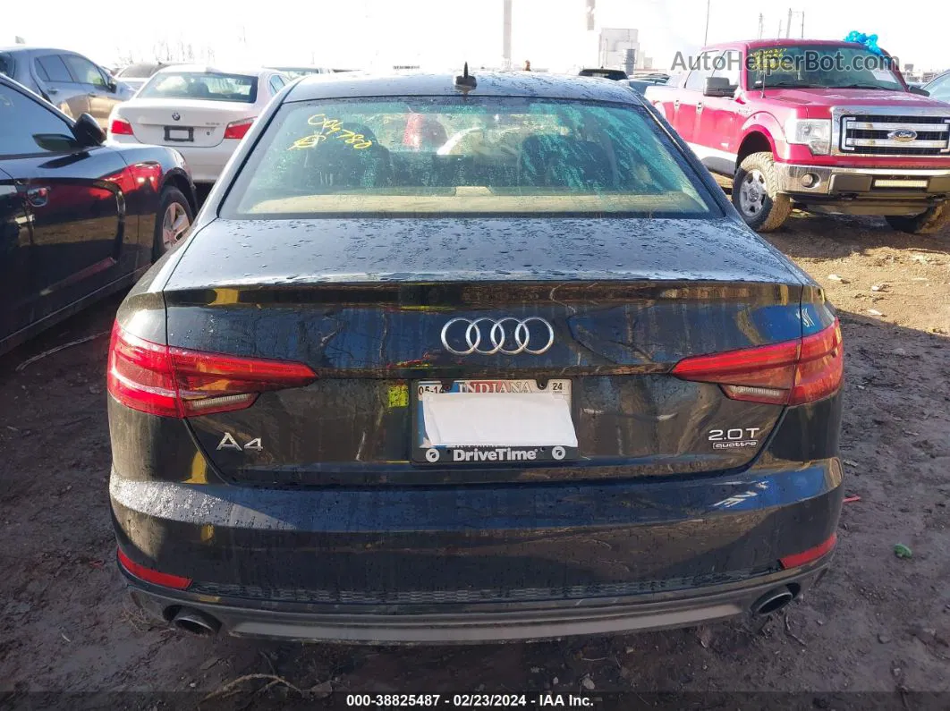 2017 Audi A4 2.0t Premium Black vin: WAUENAF40HN004780