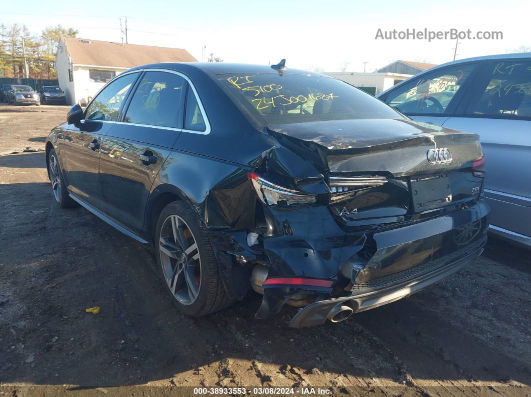 2017 Audi A4 2.0t Premium Black vin: WAUENAF40HN030070