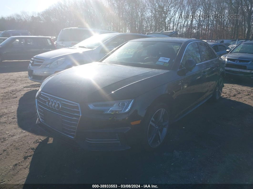 2017 Audi A4 2.0t Premium Black vin: WAUENAF40HN030070