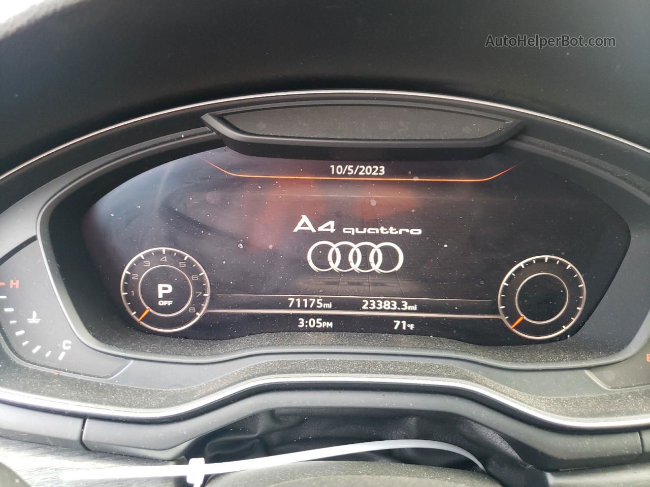 2017 Audi A4 Premium Plus Черный vin: WAUENAF40HN056166