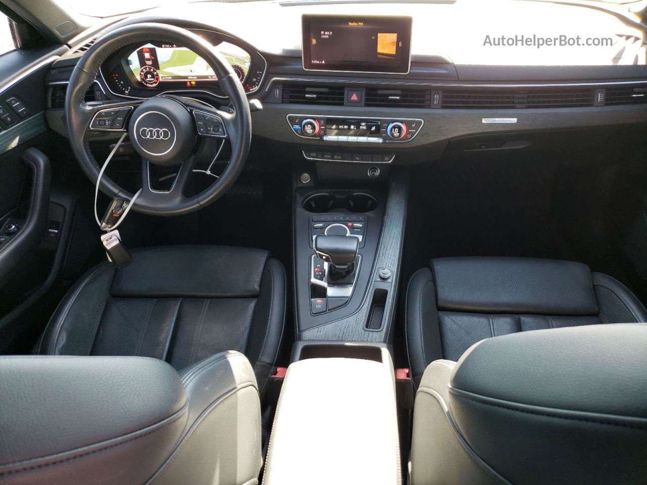 2018 Audi A4 Premium Plus Charcoal vin: WAUENAF40JA036514