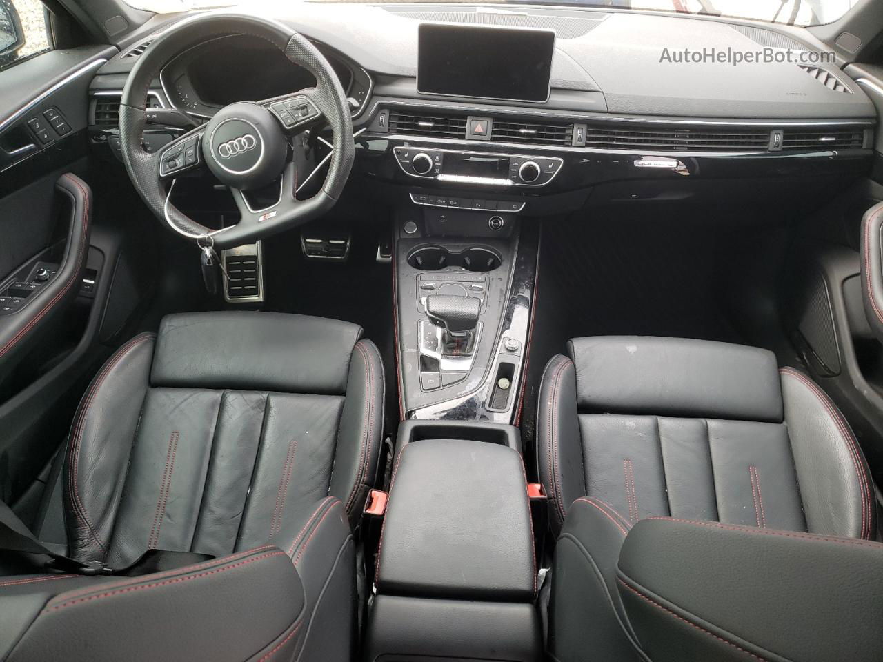 2018 Audi A4 Premium Plus Серый vin: WAUENAF40JA057945