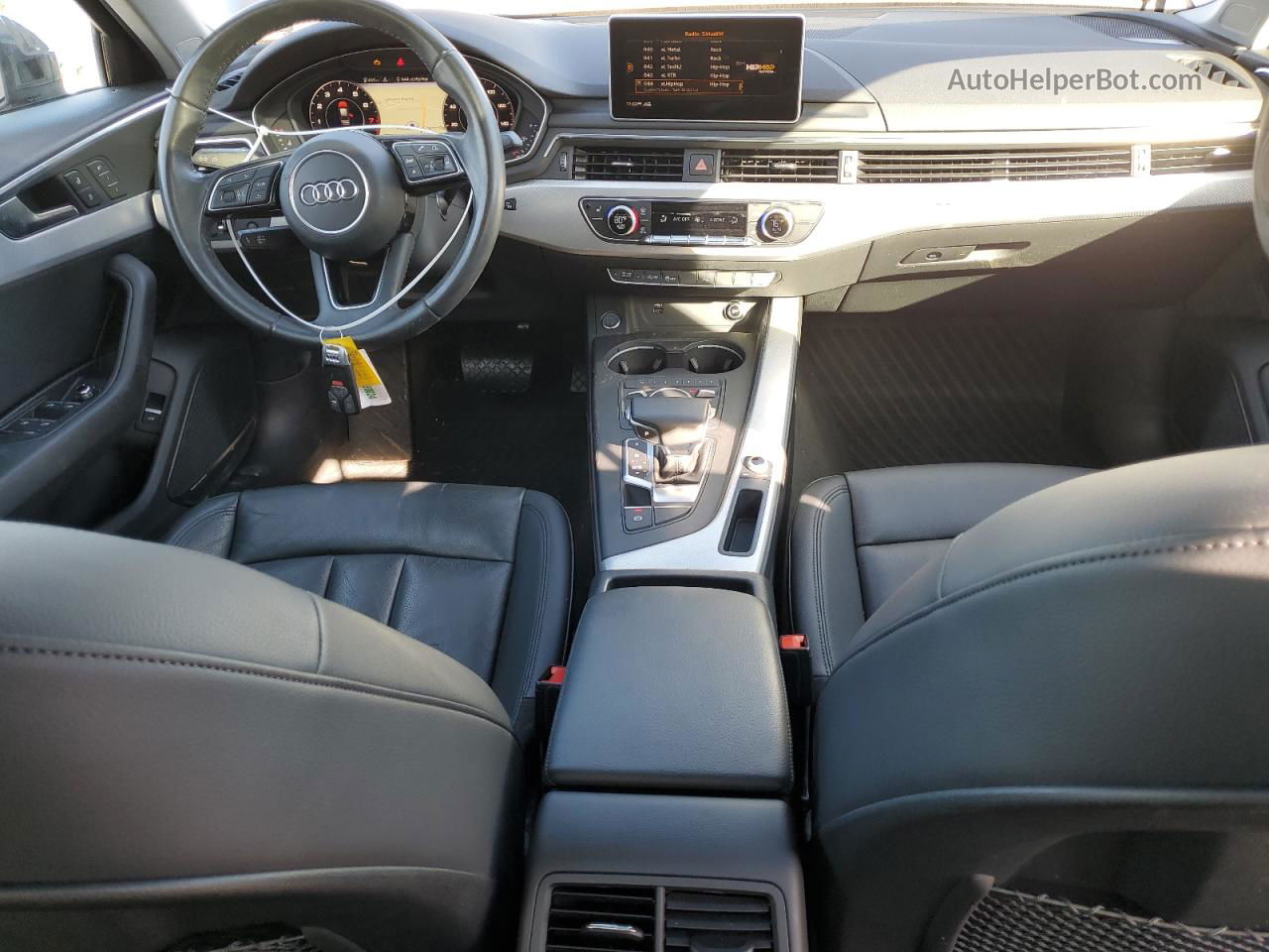 2018 Audi A4 Premium Plus Silver vin: WAUENAF40JA062224