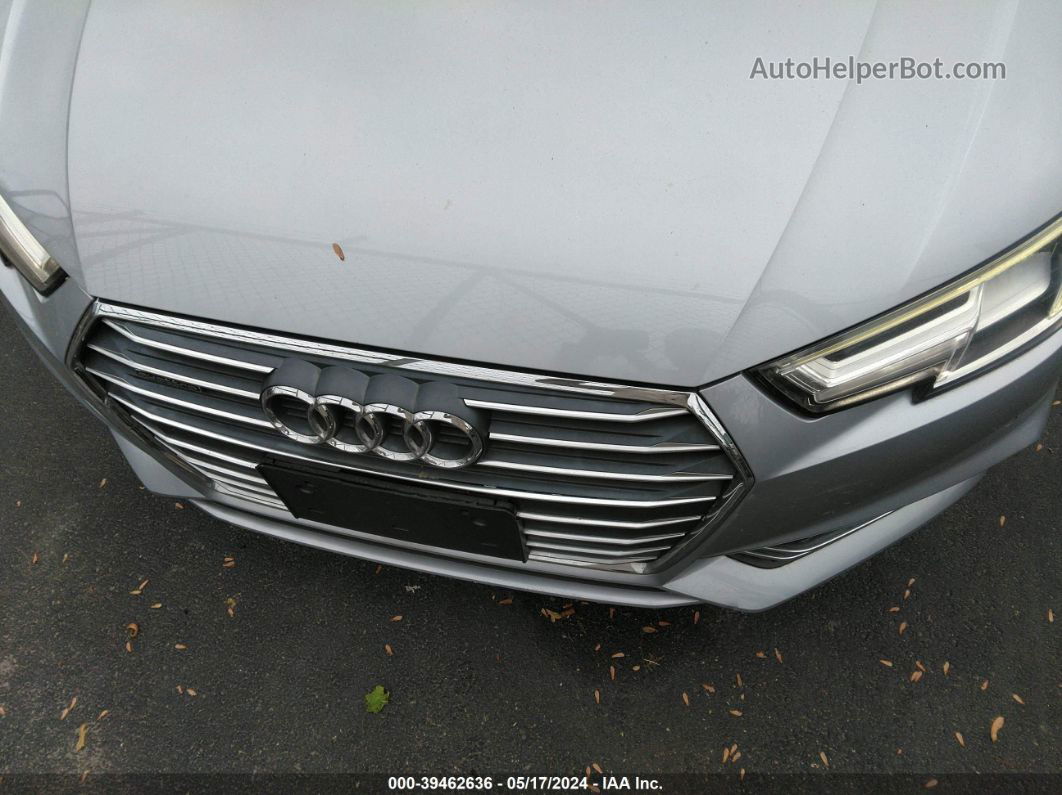 2018 Audi A4 2.0t Qua Prem Plus Silver vin: WAUENAF40JA110529