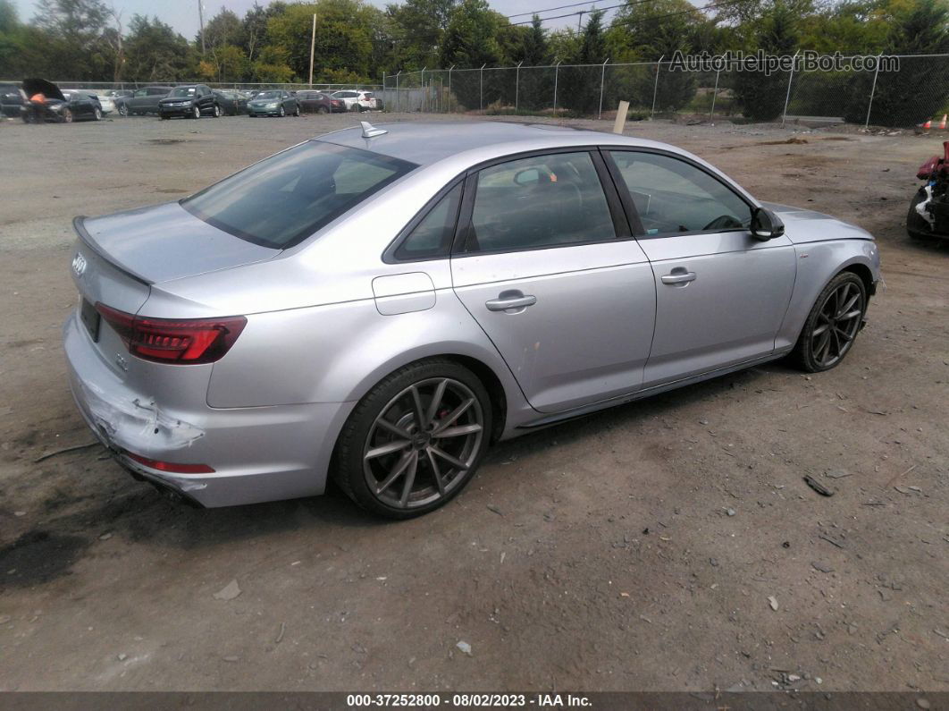 2018 Audi A4 Premium Plus Серебряный vin: WAUENAF40JA140615