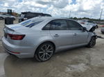 2018 Audi A4 Premium Plus Серебряный vin: WAUENAF40JN009824