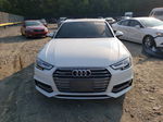 2018 Audi A4 Premium Plus White vin: WAUENAF40JN014540