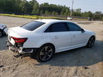 2018 Audi A4 Premium Plus White vin: WAUENAF40JN014540