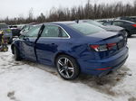 2018 Audi A4 Premium Plus Синий vin: WAUENAF40JN017955