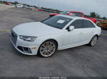 2019 Audi A4 45 Premium White vin: WAUENAF40KA007578