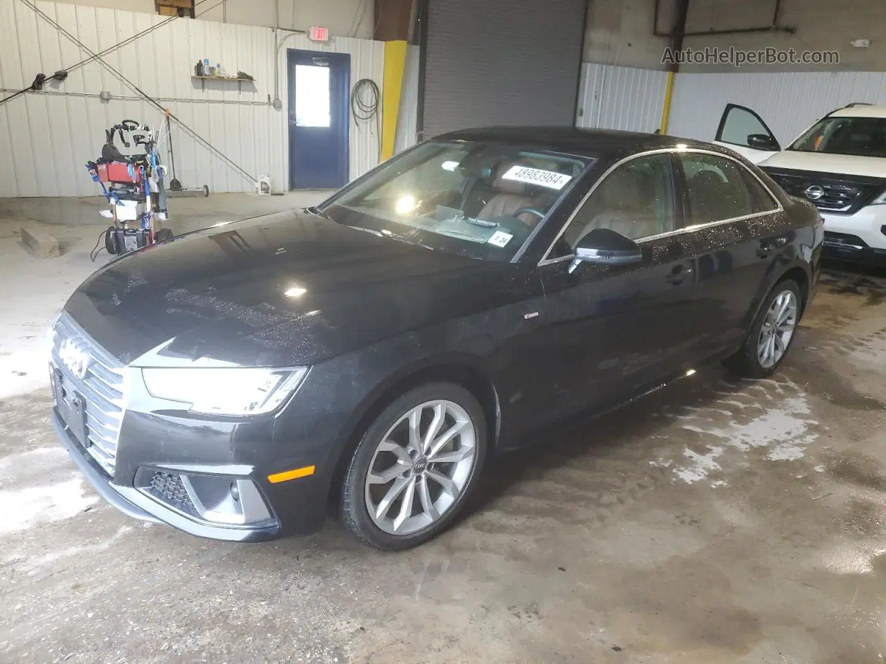 2019 Audi A4 Premium Plus Black vin: WAUENAF40KA116199