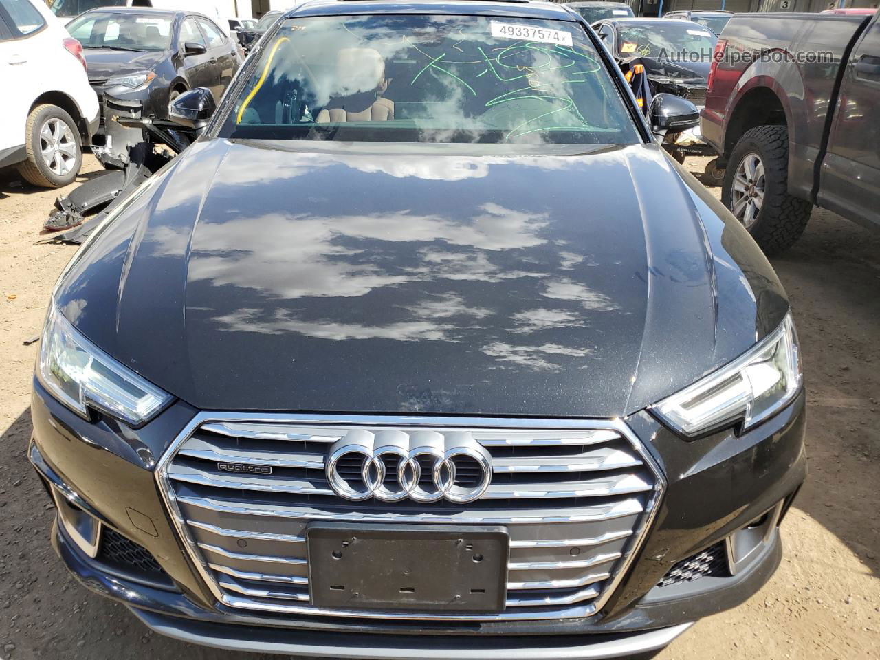 2019 Audi A4 Premium Plus Black vin: WAUENAF40KA119085