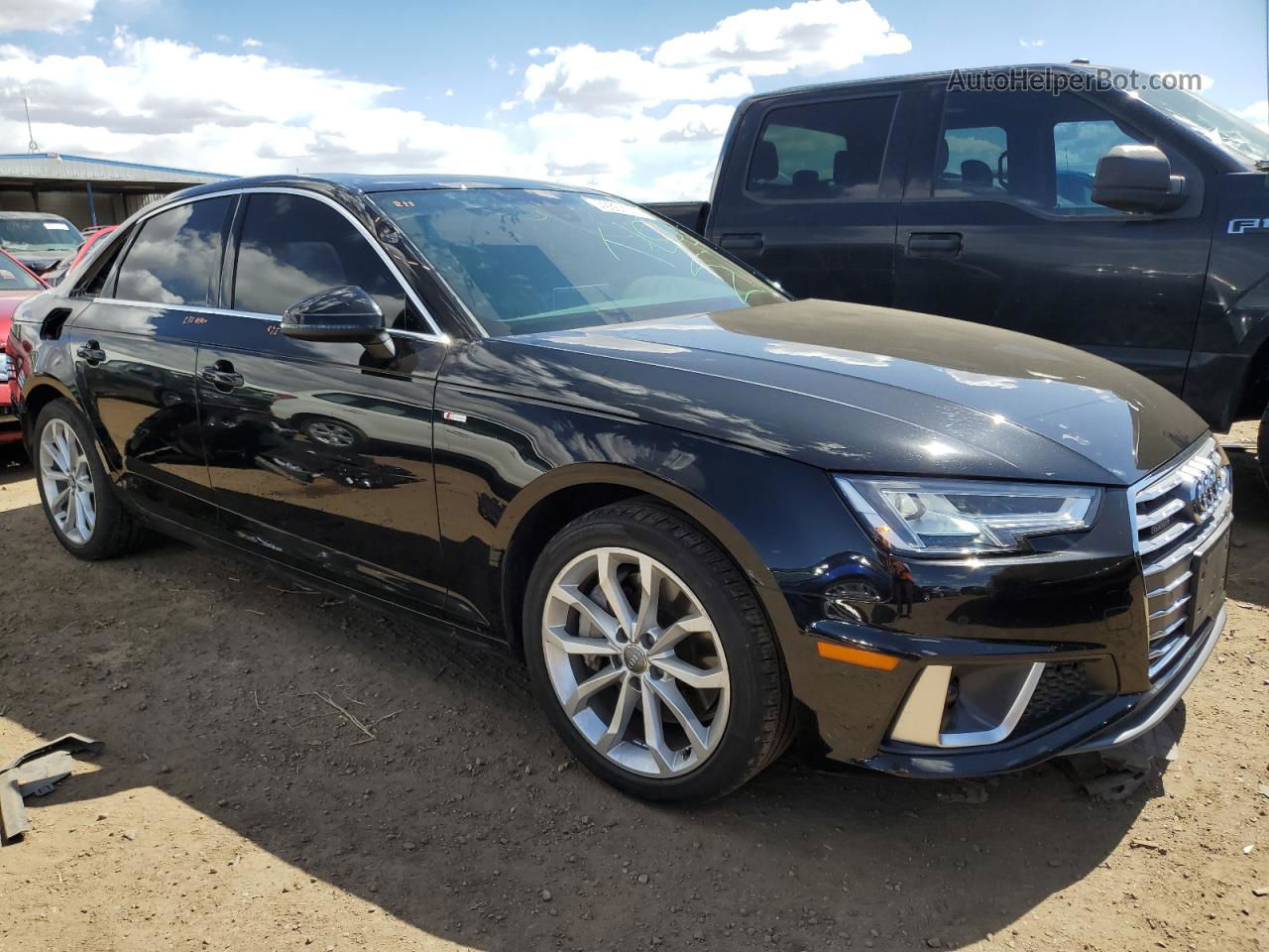 2019 Audi A4 Premium Plus Black vin: WAUENAF40KA119085