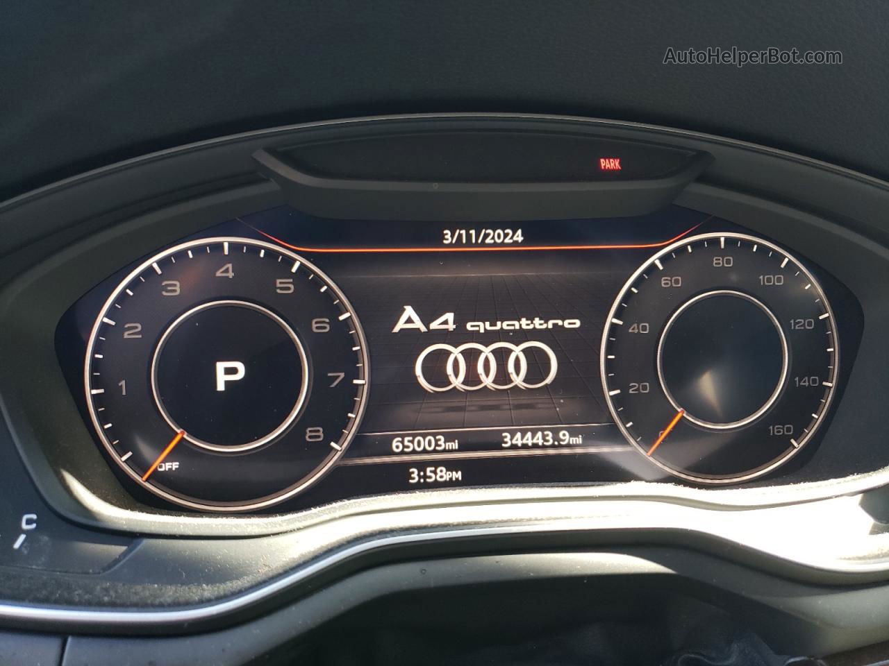 2019 Audi A4 Premium Plus Синий vin: WAUENAF40KN019061