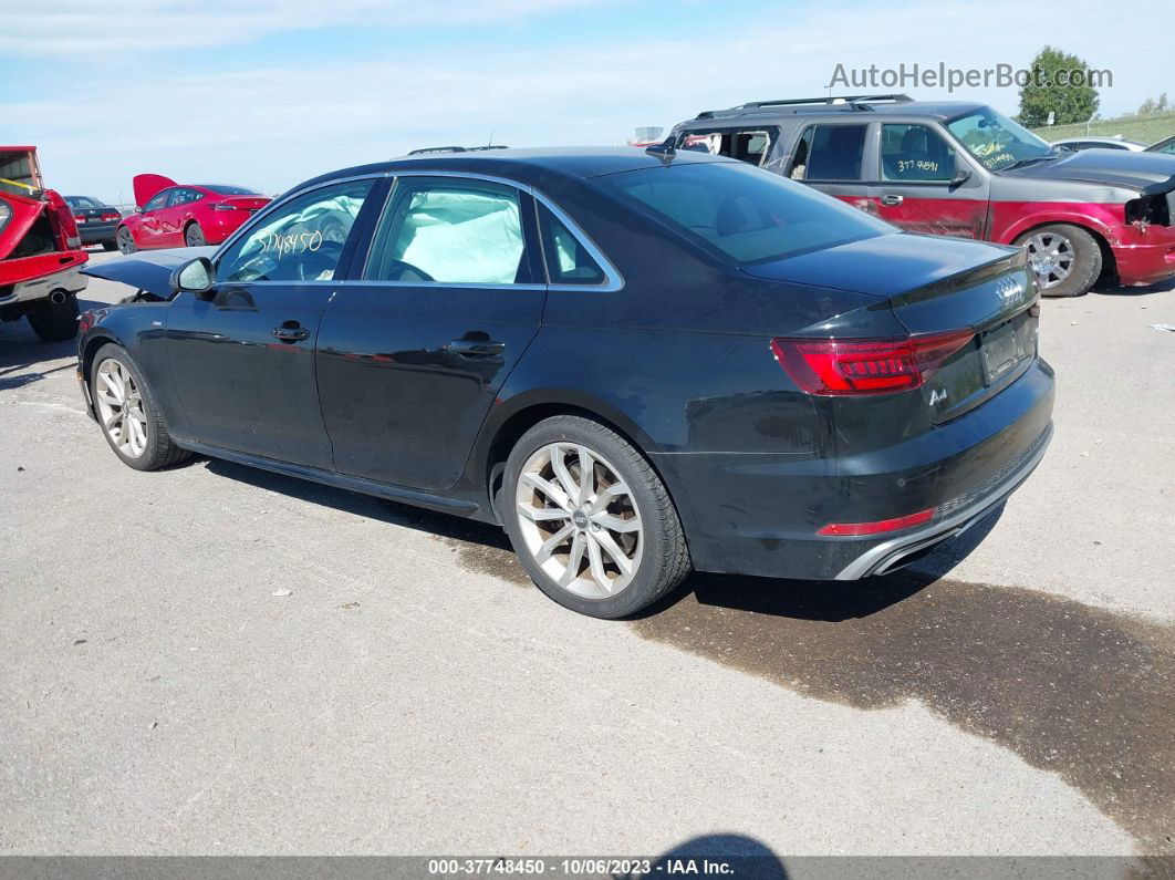 2019 Audi A4 45 Premium Black vin: WAUENAF40KN019609