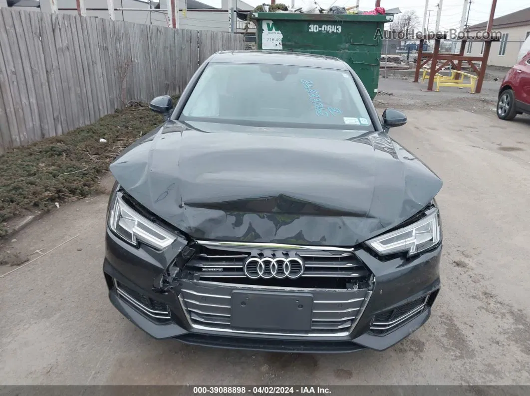 2017 Audi A4 2.0t Premium Gray vin: WAUENAF41HN001094